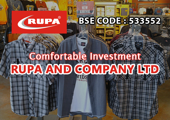 Comfortable Investment, Rupa And Company Ltd, Investing, Finance, Advise, Stocks and Shares